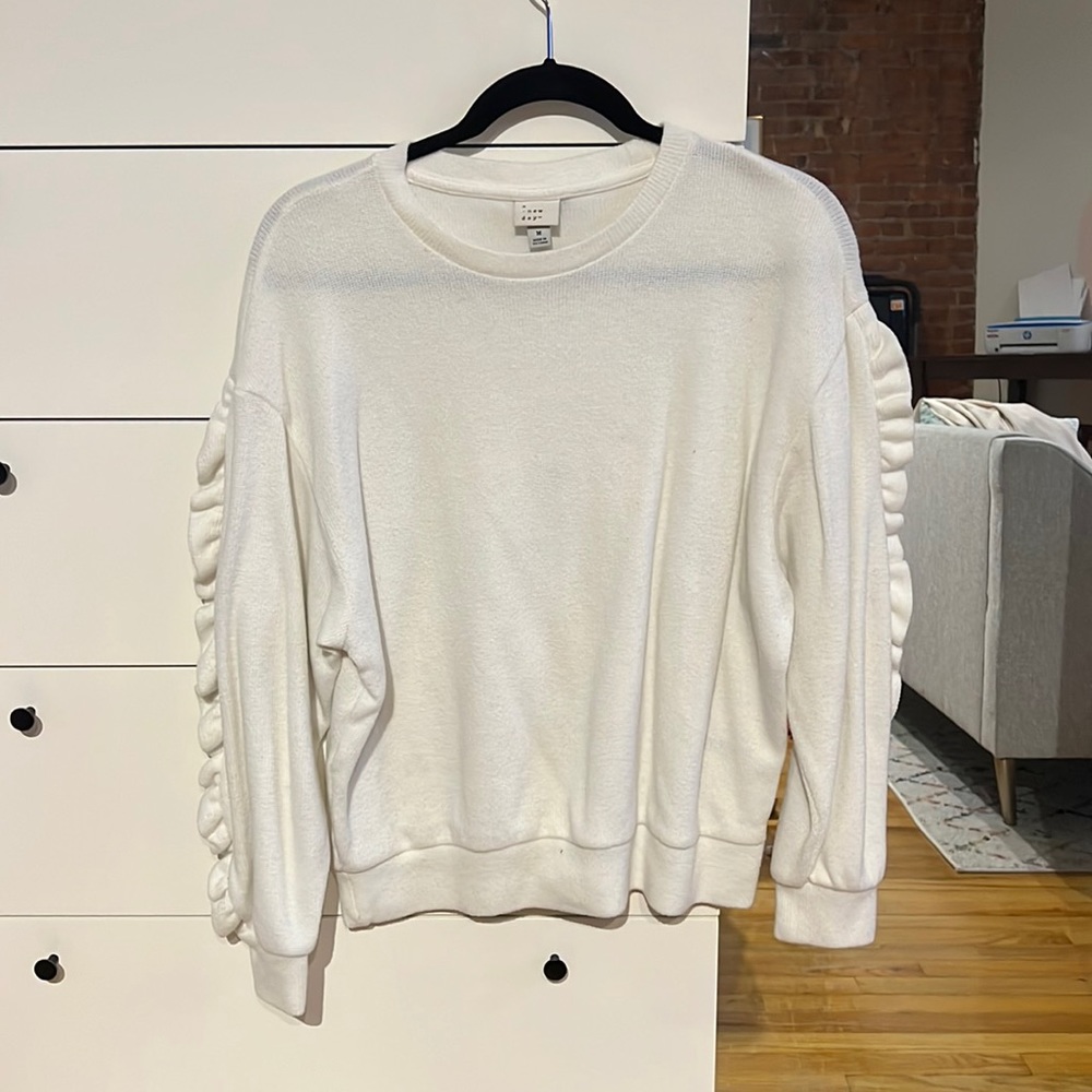 Target White Crewneck Sweater